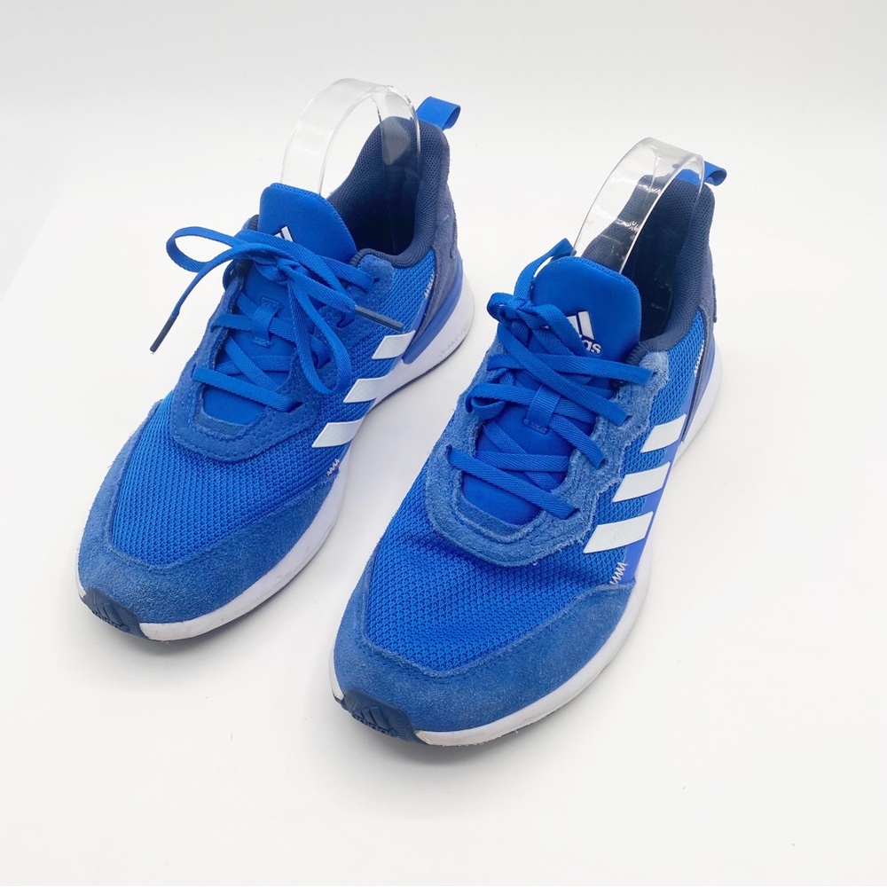 Adidas Kids Blue Sneakers Active Play Vibrant Size 4